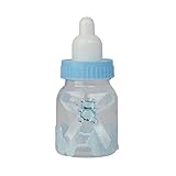 Hommy ベビーシャワー 哺乳瓶 ベビー ミルクボトル パーティー 装飾 ギフト キャンディボトル 12個セット (ブルー)