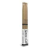 Promark(プロマーク) PROMARKドラムスティック ヒッコリー WoodTip 5A TX5AW-4P (406 x 14mm) 4ペアバンドルパック 【国内正規品】