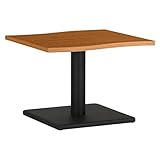 arne ローテーブル 木製 おしゃれ センターテーブル 幅60 奥行53 高さ42 日本製 デザインテーブル River6053L 北欧×BK