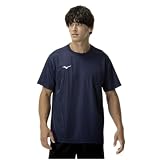 トレーニングウェア 半袖 Tシャツ ナビドライ Uネック 吸汗速乾 インナー 肌着 【Amazon限定モデルあり】 32MAC190 メンズ ドレスネイビー/ライトグレー XL