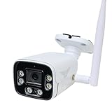 WTW 塚本無線 防犯灯カメラ白 300万画素 Par BD 6LED 屋外 WiFi 夜間撮影 スマホ スピーカー マイク 監視カメラ WTW-E2600SPWX