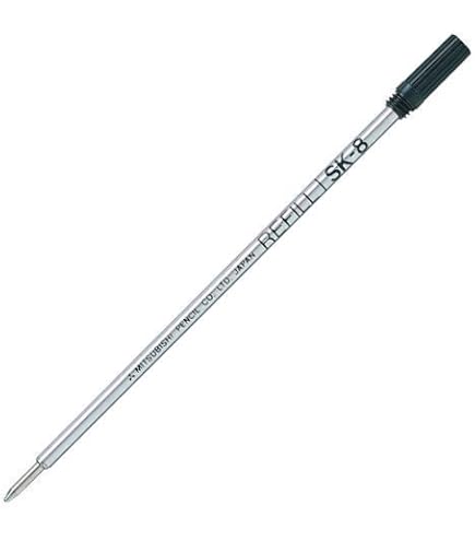その他 SK-8 Amazon | 三菱鉛筆 油性ボールペン替芯 SK-8 黒 【10本セット】 取寄品