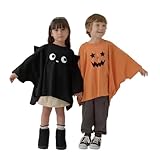 ハロウィン 衣装 子供 かぼちゃ 黒猫 コスプレ キッズ 男の子 女の子 綿100% コスチューム 魔女 仮装 100～140cm カボチャ衣装 男女兼用 衣装 子供用 日常着 学園祭 (黒猫, 140)