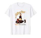 イエローローズ - モダン航空ノーズアートピンナップガール Tシャツ