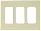 Leviton 3-gang 3 NarrowデバイスモネWallplate MNW30-FBI 1