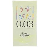 ジャパンメディカル うすぴた Rich(リッチ) 0.03 Silky (ダブルオースリー シルキー) 12個入り