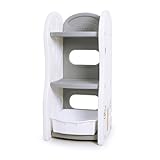 コンビネーションシェルフ(ドリドリ)doridori 選べる10タイプ 収納棚 本棚 if51-60 (Bタイプ（幅42cm）グレー)