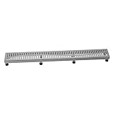 Jaclo 6210-36-BSS Slotted Grate, 36", Brushed Stainless Steel [並行輸入品]