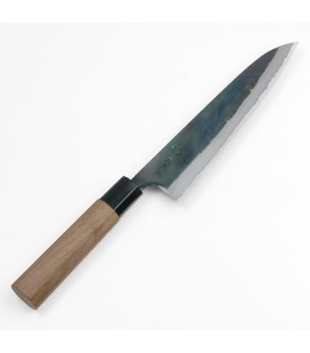 Amazon｜土佐和式牛刀包丁 元兼 両刃 黒打 青紙鋼240mm 箱入｜牛刀包丁