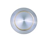 et2 e41375-sa Alumilux LEDアウトドア壁取り付け用燭台、サテンアルミニウム仕上げ、ガラス、PCB LED電球、50 W最大、ドライ安全性定格、2900 K Color Temp
