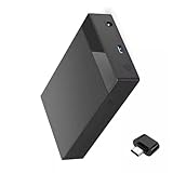 Ksikdeg 2.5/3.5インチ ポータブル HDDエンクロージャー USB3.0 2.0 外付けハードディスクケース SATA3.0 ハードディスクドライブ HDD