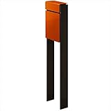 YKK　フィッテ　（上入れ前だし）　DPB-1　【ポスト＋柱セット】 ポスト：サンオレンジ／柱：シュペリグレイ