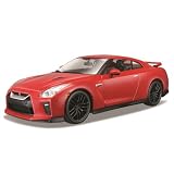Bburago（ブラーゴ） 1/24 日産 GT-R 2017 ／ ミニカー ダイキャストカー 完成品 (レッド)