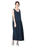 Angeliebe エンジェリーベ マタニティ ワンピース 授乳口付き タンク マキシ ワンピ 妊婦服 産前 産後 M ～ L ネイビー 21288 21288402