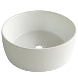 Kingston Brass EV3103 Fauceture Park Vitreous China Bathroom Vessel, White [並行輸入品]
