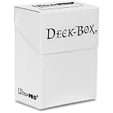 Ultra Pro Solid White Deck Box