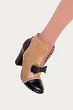 Banned Apparel - Cream Dolores Sexy Ankle Boots 4