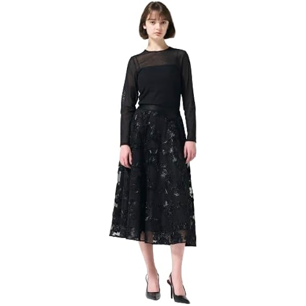 Amazon.co.jp: [グレースコンチネンタル] 2023AW ﾚﾄﾛﾌﾞｰｹﾜﾝﾋﾟｰｽ