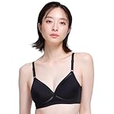 ブラジャー ノンワイヤー クロスメッシュ 通気性 軽やかな着用感