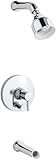 KOHLER K-T8975-4-CP Toobi Bath and Shower Trim, Valve Not Included, Polished Chrome [並行輸入品]