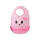 [ミキハウス] MIKIHOUSE プッチー＆うさこ♪受け皿付きランチスタイ（お食事エプロン） 11-7901-971 ピンク