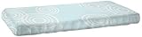 aBaby Organic Fitted Puddle Crib Sheet, Sea Glass Blue by ABAC0