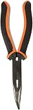 Tactix 200019 Bent Nose Plier, 200mm/8-Inch, Black/Orange [並行輸入品]