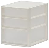 天馬 ルームケースプチ A4浅2深1段 ホワイト