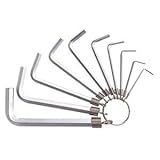 （まとめ）リング型六角棒スパナセット 【10本組×5セット】 ジョブマスター JHW-210RS