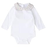 ポロ ラルフローレン ボディースーツ ベビー 女の子 3-12ヶ月 （サイズ：6M、カラー：WHITE） Polo Ralph Lauren [並行輸入品]