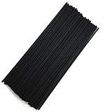 ディフューザー スティック 黒 ブラック 約100本入り 標準サイズ 約23cm リードディフューザー アロマ スティック 棒 詰め替え 交換 きらきらぷんぷん丸 ARM-003