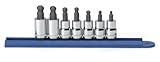 GearWrench 80587 7 pc. Ball HexBit Socket Set Metric, 0.38 in. Dr
