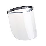 B Blesiya クリアシールド　フェイスシールド　耐衝撃性　アルミニウム構造　湾曲デザイン　切断作業用　軽量　3mm厚