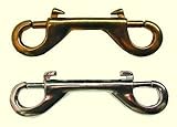 HORSE AND LIVESTOCK PRIME 222257 Double End Bolt Snap Brass, 4 3/4' [並行輸入品]