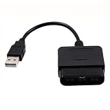 PS2 to PS3/PCコントローラーアダプター 黒