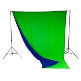 Lastolite クロマキー カーテン背景リバーシブル 3 x 3.5m ブルー/グリーン LL LC5787