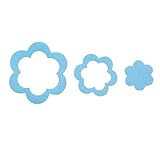 粘着花バス踏み板、21カウント ブルー 03832-1