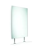 LB Speci壁フレームレスミラーwith曇りガラス強化シェルフ23.3 " X 32.5 "