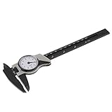 B Blesiya バーニア ダイヤルキャリパー　150 mm　内径 外径 長さ 測定ツール - 白
