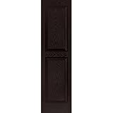 Vantage 3114051002 14X51 Raised Panel Shutter/Pair 002, Black [並行輸入品]