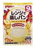 ピジョン レンジで蒸しパン りんご&さつまいも 2食入×12