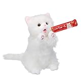 【限定】ちゅーるちょうだい！ぺろりーにゃ ペルシャ 猫のおもちゃ 動くぬいぐるみ 対象年齢3才以上