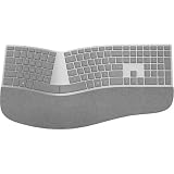 【整備済み品】 Surface Ergonomic （エルゴノミック） 無線キーボード (英字キー配列) Bluetooth 4.0 Smart対応 シルバー 3RA-00021