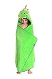TheCroco Dinosaur Hooded Towel for Kids Toddlers and Babies - Premium Quality [並行輸入品]