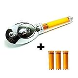 Dolpin 3 ビタミンC シャワーヘッド+ビタミンC シャワーフィルター 3個入り /Dolpin 3 Vitamin C. Shower Head (Chrome) + Vitamin C Sh