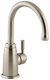 KOHLER K-6665-F-BV Wellspring Contemporary Beverage Faucet Complete, Vibrant Brushed Bronze [並行輸入品]