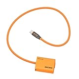 HangTon Sony ZV-E10 A7II A7S A7RII A6400 A6300 A6500 A6000 A5100 A6100 カメラ用 NP-FW50 ダミー電池への PD 9V USB-C, 50cm