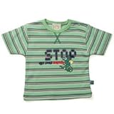 FIXONI 綿１００％リトルモンスター半袖Ｔシャツ グリーン 62ｃｍ