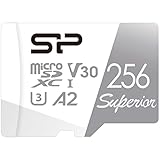 シリコンパワー microSD 256GB 【Nintendo Switch 動作確認済】4K対応 UHS-I U3 V30 A2 規格