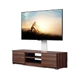 EQUALS イコールズ テレビ台 壁寄せテレビスタンド WALL テレビ台用スタンド＋背面収納木目調テレビ台 幅120cmセット ウォールナット